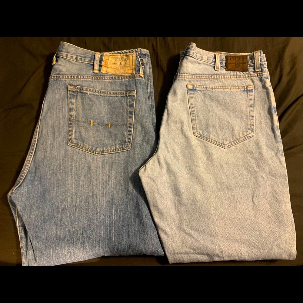 Lot of Two Vintage Ralph Lauren Jeans